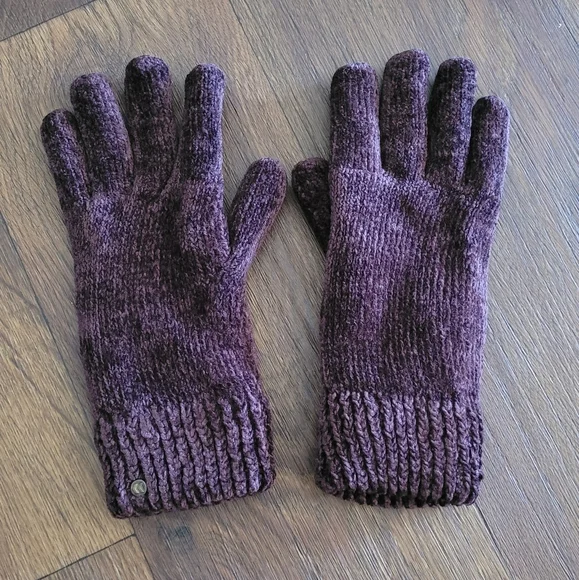 Isotoner 3M thinsulate leather palmed gloves. Women's One size, brown. - Picture 1 of 4